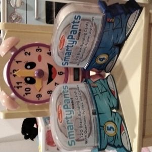 Telly the Clock and SmartyPants cards grades 4 and 5